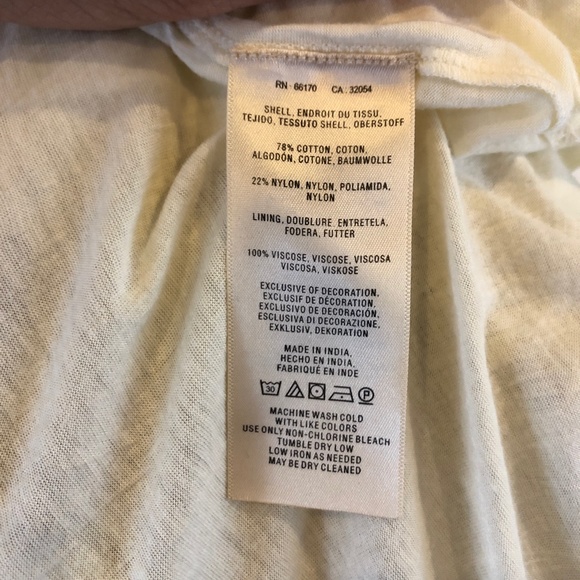 Anthropologie Meadow Rue Floral Lace Mesh Blouse - Picture 6 of 7